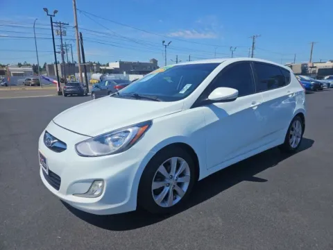 Another view of 2013 Hyundai Accent SE Hatchback 4D for sale in Tacoma, WA at All American Motors