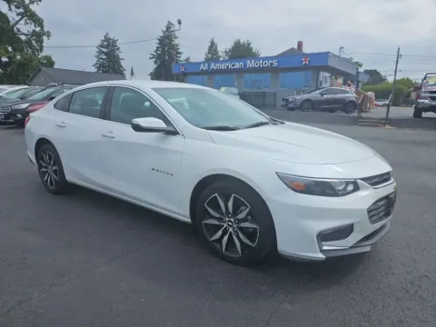 White 2017 Chevrolet Malibu LT Sedan 4D for sale in Tacoma, WA