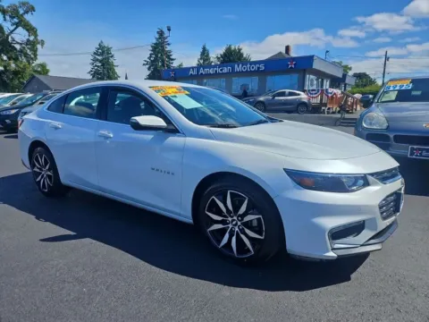 White 2017 Chevrolet Malibu LT Sedan 4D for sale in Tacoma, WA