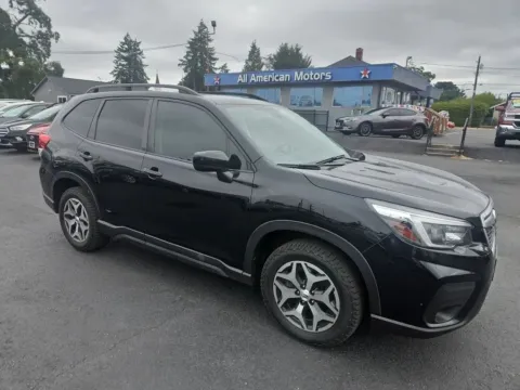 Blue 2021 Subaru Forester Premium Sport Utility 4D for sale in Tacoma, WA