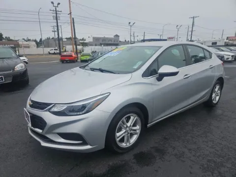 Another view of 2018 Chevrolet Cruze LT Hatchback 4D for sale in Tacoma, WA at All American Motors