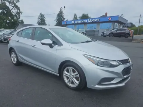 Silver 2018 Chevrolet Cruze LT Hatchback 4D for sale in Tacoma, WA
