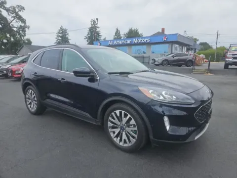Blue 2021 Ford Escape Titanium Hybrid Sport Utility 4D for sale in Tacoma, WA