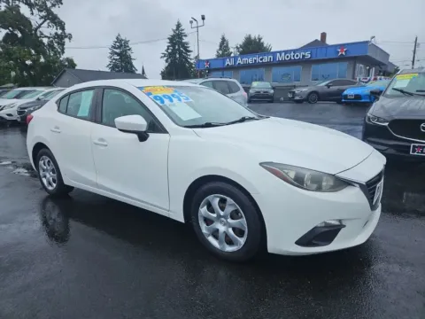 White 2015 MAZDA MAZDA3 i Sport Sedan 4D for sale in Tacoma, WA