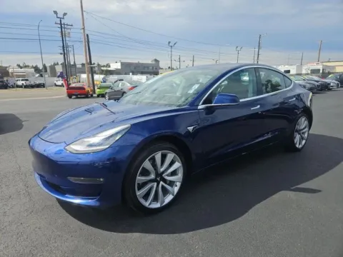 Another view of 2018 Tesla Model 3 Long Range Sedan 4D for sale in Tacoma, WA at All American Motors