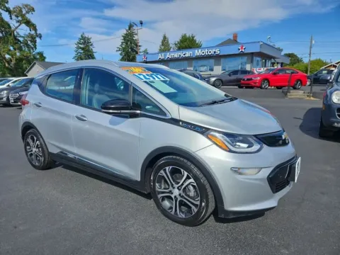 Silver 2017 Chevrolet Bolt EV Premier Hatchback 4D for sale in Tacoma, WA