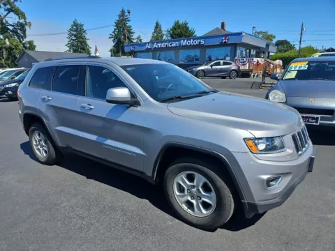 Gray 2015 Jeep Grand Cherokee Laredo Sport Utility 4D for sale in Tacoma, WA