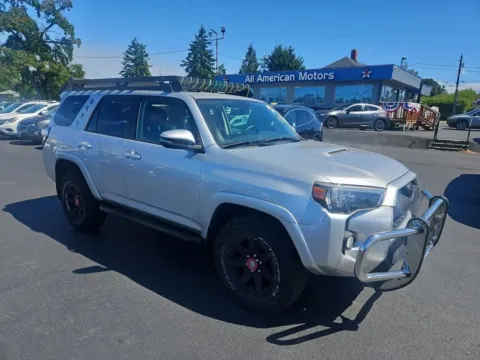 Silver 2016 Toyota 4Runner Trail Premium Sport Utility 4D for sale in Tacoma, WA
