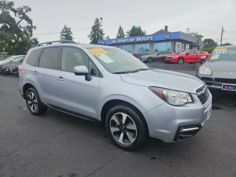 Blue 2018 Subaru Forester 2.5i Premium Sport Utility 4D for sale in Tacoma, WA