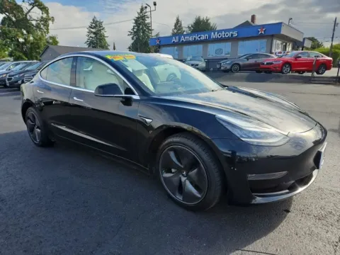 Black 2020 Tesla Model 3 Standard Range Plus Sedan 4D for sale in Tacoma, WA