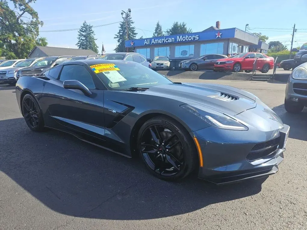 Gray 2019 Chevrolet Corvette Stingray Coupe 2D for sale in Tacoma, WA