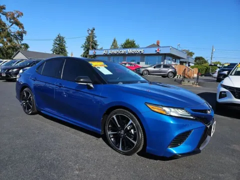 Black 2019 Toyota Camry XSE Sedan 4D for sale in Tacoma, WA