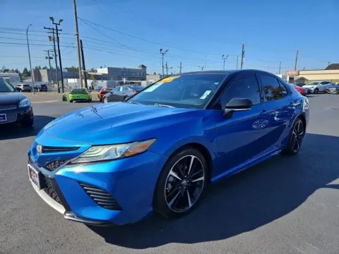 Another view of 2019 Toyota Camry XSE Sedan 4D for sale in Tacoma, WA at All American Motors