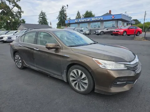 Brown 2017 Honda Accord Hybrid Touring Sedan 4D for sale in Tacoma, WA