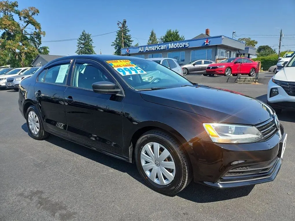 Black 2016 Volkswagen Jetta 1.4T S Sedan 4D for sale in Tacoma, WA