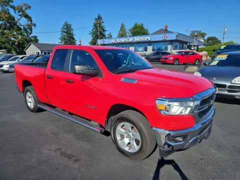 Red 2023 Ram 1500 Quad Cab Big Horn Pickup 4D 6 1/3 ft for sale in Tacoma, WA