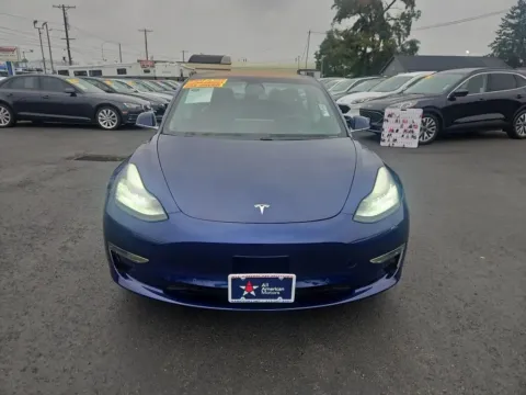 Another view of 2018 Tesla Model 3 Long Range Sedan 4D for sale in Tacoma, WA at All American Motors
