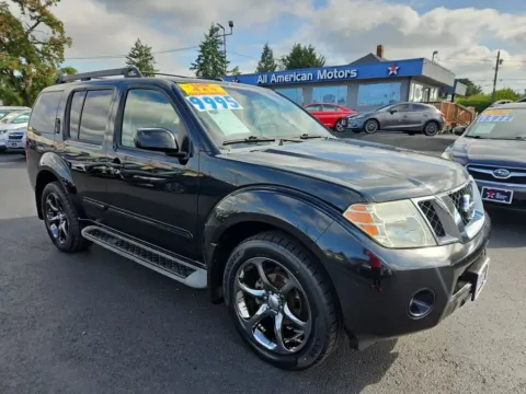 Black 2009 Nissan Pathfinder SE Sport Utility 4D for sale in Tacoma, WA