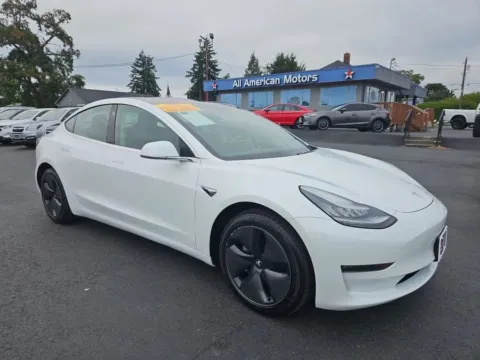 Blue 2018 Tesla Model 3 Long Range Sedan 4D for sale in Tacoma, WA