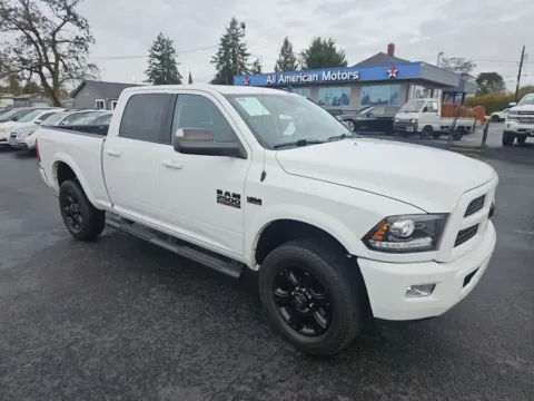White 2017 Ram 2500 Crew Cab Laramie Pickup 4D 6 1/3 ft for sale in Tacoma, WA