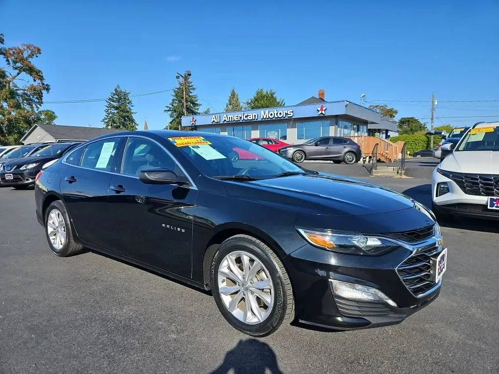 Black 2023 Chevrolet Malibu 1LT Sedan 4D for sale in Tacoma, WA