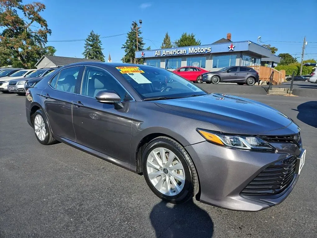 Gray 2020 Toyota Camry LE Sedan 4D for sale in Tacoma, WA