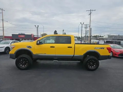More photos of 2017 Nissan TITAN XD Crew Cab PRO-4X Pickup 4D 6 1/2 ft at All American Motors, WA