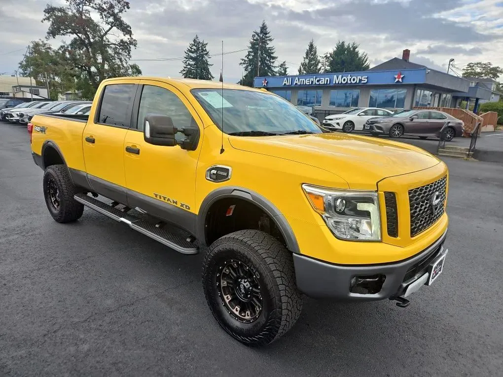 2017 Nissan TITAN XD Crew Cab PRO-4X Pickup 4D 6 1/2 ft for sale in Tacoma, WA