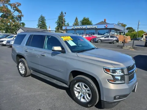 Gray 2017 Chevrolet Tahoe LT Sport Utility 4D for sale in Tacoma, WA