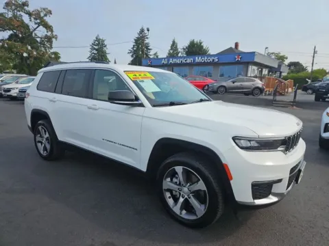 White 2023 Jeep Grand Cherokee L Limited Sport Utility 4D for sale in Tacoma, WA