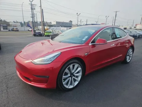 Another view of 2018 Tesla Model 3 Long Range Sedan 4D for sale in Tacoma, WA at All American Motors