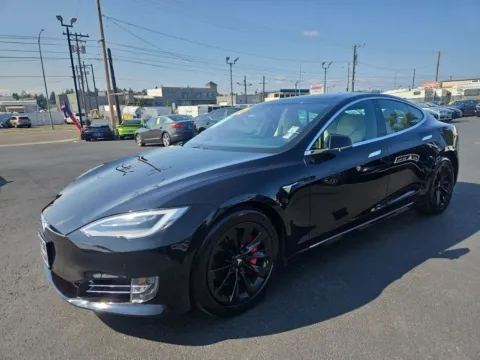 Another view of 2016 Tesla Model S P100D Sedan 4D for sale in Tacoma, WA at All American Motors