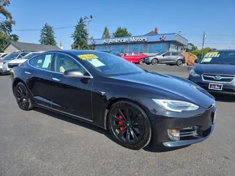 Black 2016 Tesla Model S P100D Sedan 4D for sale in Tacoma, WA
