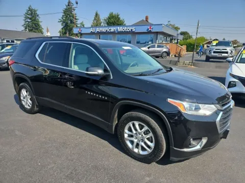 Black 2020 Chevrolet Traverse LT Sport Utility 4D for sale in Tacoma, WA