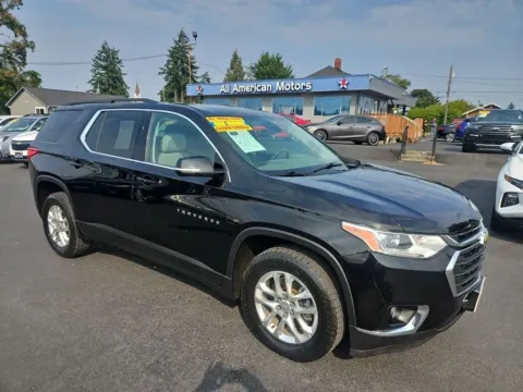 Black 2020 Chevrolet Traverse LT Sport Utility 4D for sale in Tacoma, WA
