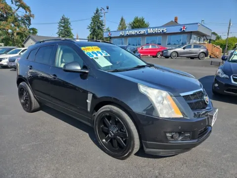 Black 2012 Cadillac SRX Sport Utility 4D for sale in Tacoma, WA