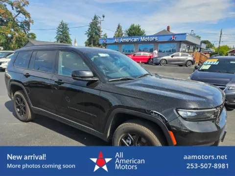 Black 2024 Jeep Grand Cherokee L Altitude Sport Utility 4D for sale in Tacoma, WA