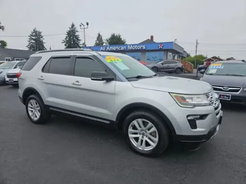 Silver 2018 Ford Explorer XLT Sport Utility 4D for sale in Tacoma, WA