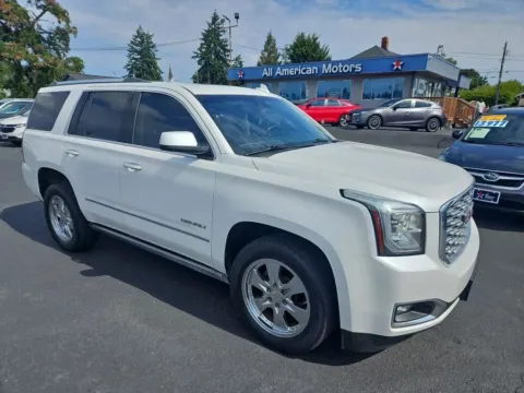 White 2020 GMC Yukon Denali Sport Utility 4D for sale in Tacoma, WA