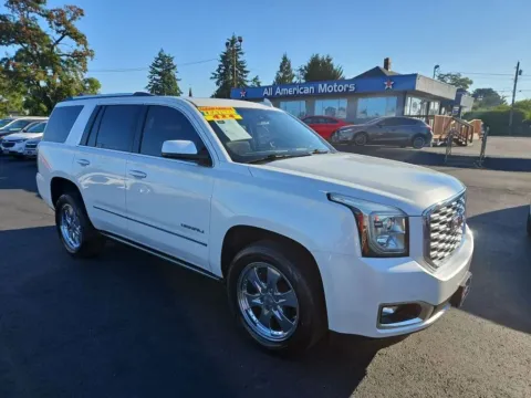 White 2020 GMC Yukon Denali Sport Utility 4D for sale in Tacoma, WA