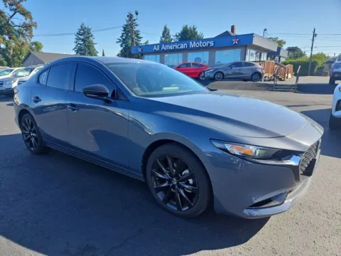 Blue 2022 MAZDA MAZDA3 Carbon Edition Sedan 4D for sale in Tacoma, WA