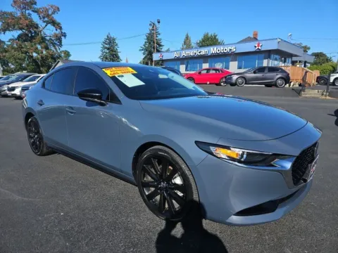 Blue 2022 MAZDA MAZDA3 Carbon Edition Sedan 4D for sale in Tacoma, WA