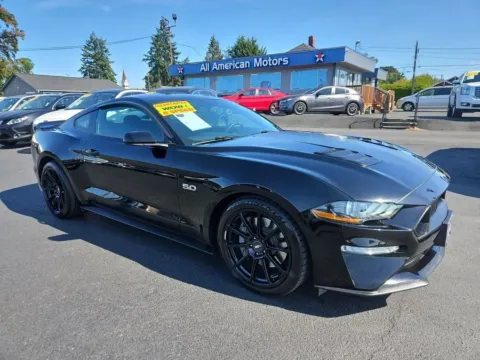 Black 2018 Ford Mustang GT Coupe 2D for sale in Tacoma, WA