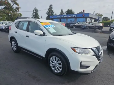 White 2018 Nissan Rogue S Sport Utility 4D for sale in Tacoma, WA