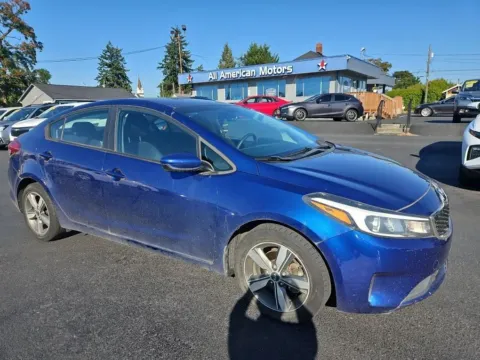 Blue 2018 Kia Forte LX Sedan 4D for sale in Tacoma, WA