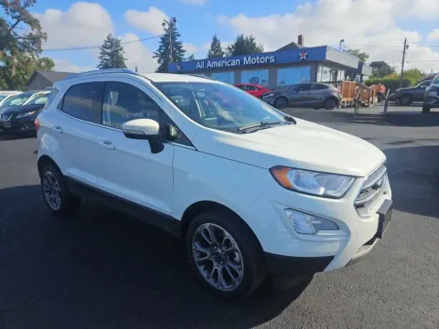 White 2020 Ford EcoSport Titanium Sport Utility 4D for sale in Tacoma, WA
