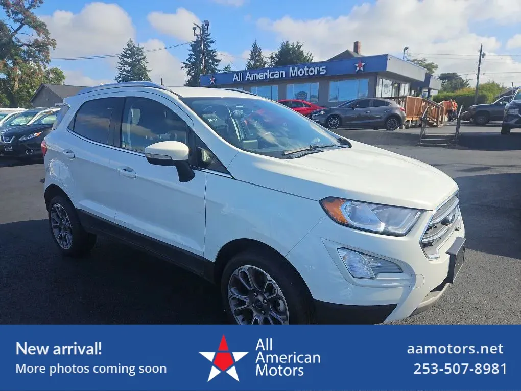 2020 Ford EcoSport Titanium Sport Utility 4D