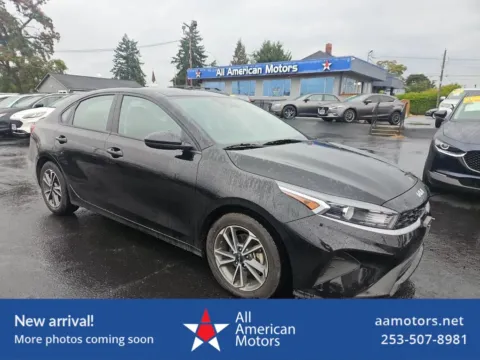 Black 2023 Kia Forte LXS Sedan 4D for sale in Tacoma, WA