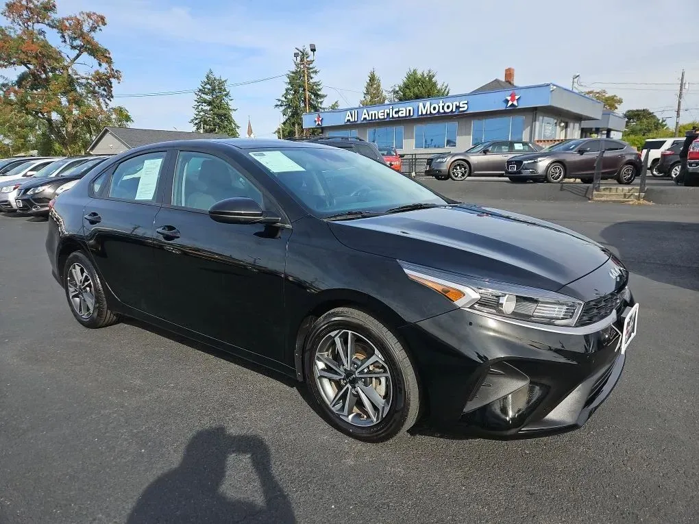 Black 2023 Kia Forte LXS Sedan 4D for sale in Tacoma, WA