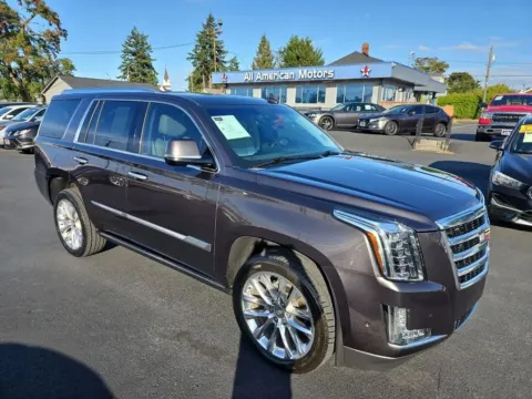 Gray 2018 Cadillac Escalade Premium Luxury Sport Utility 4D for sale in Tacoma, WA